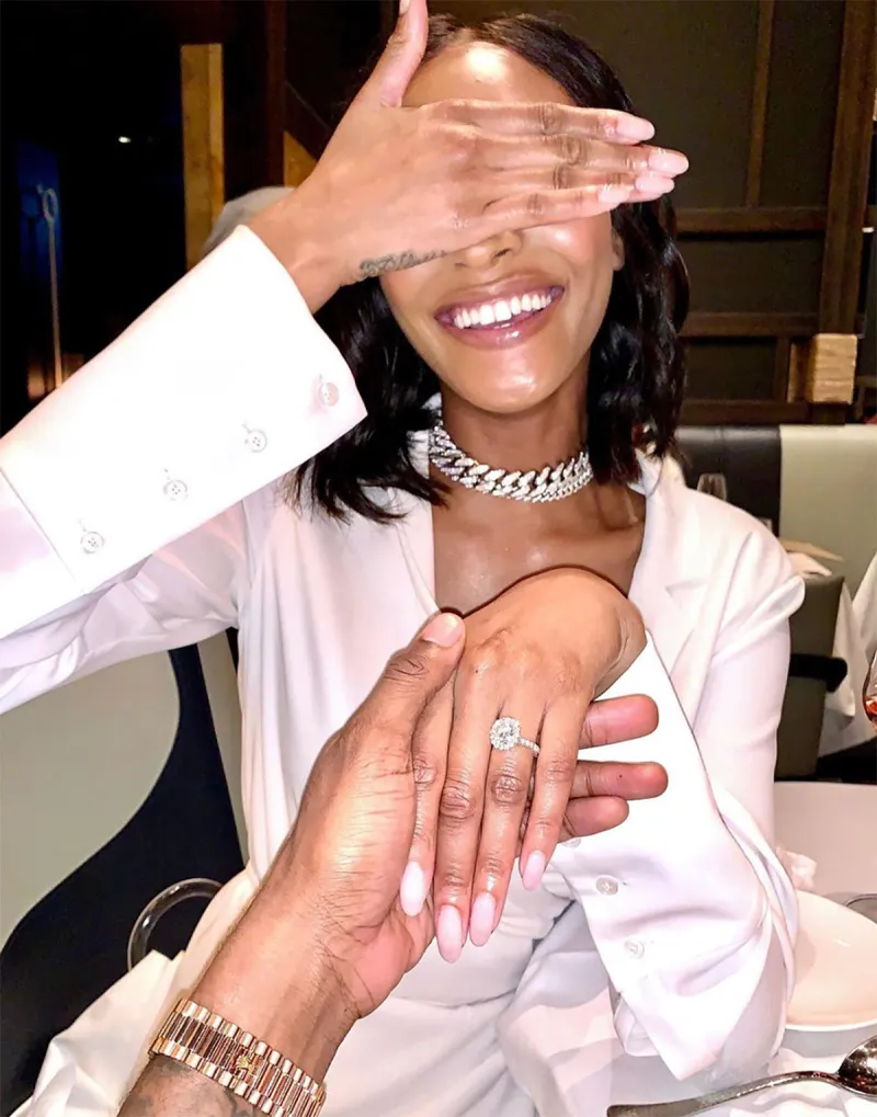 Celebrity Engagement Rings 2020 - Jourdan Dunn