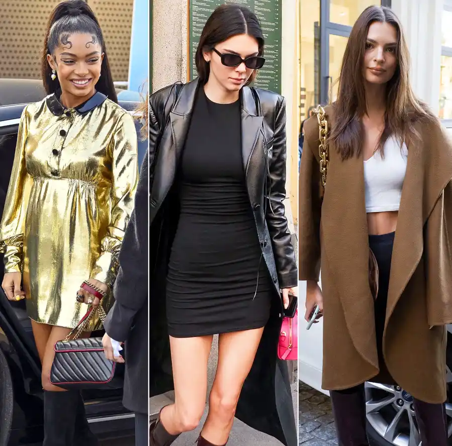 Celebs at Milan Fashion Week