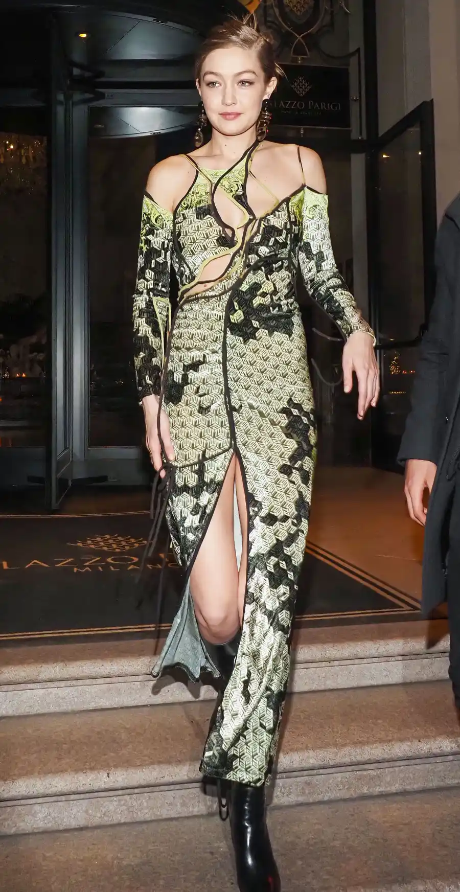 Celebs at Milan Fashion Week - Gigi Hadid