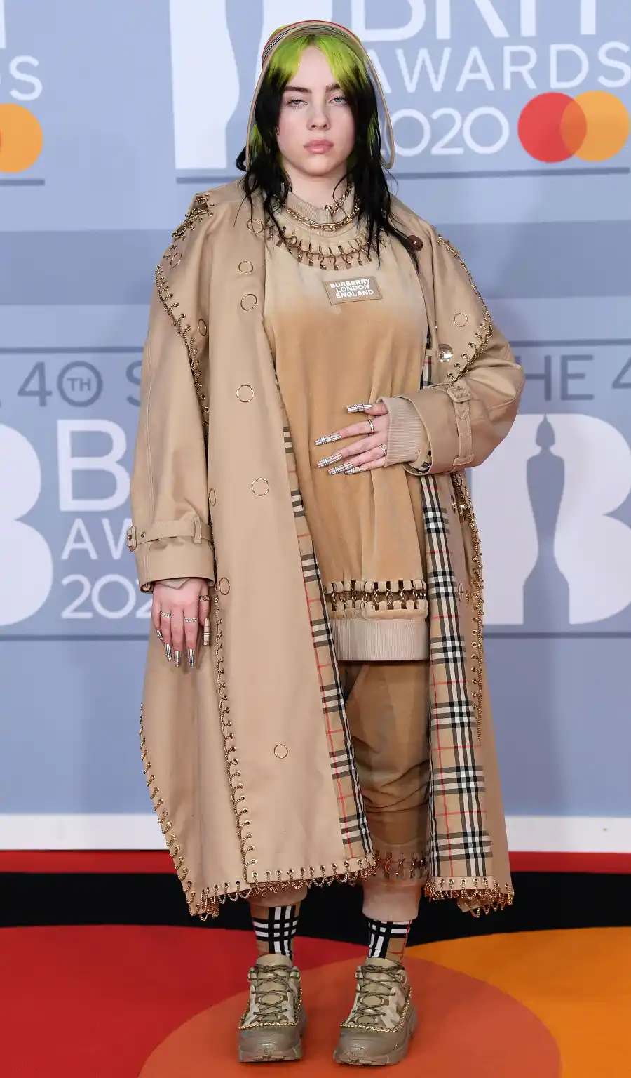 Celebs Wearing Burberry - Billie Eilish