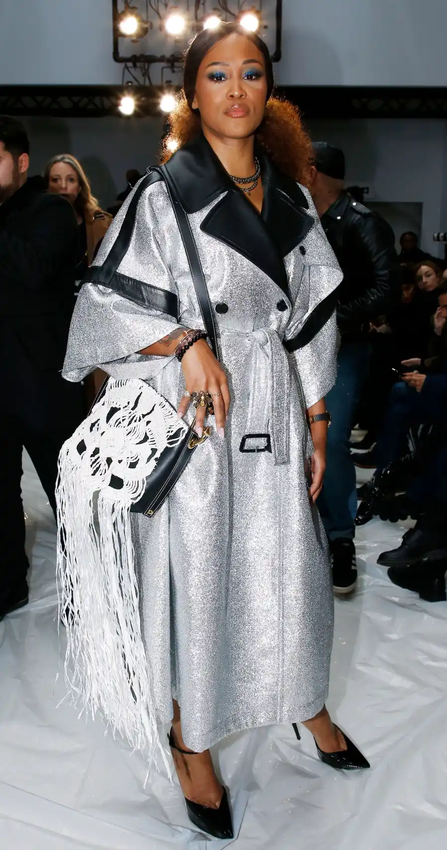 Celebs at London Fashion Week - Eve