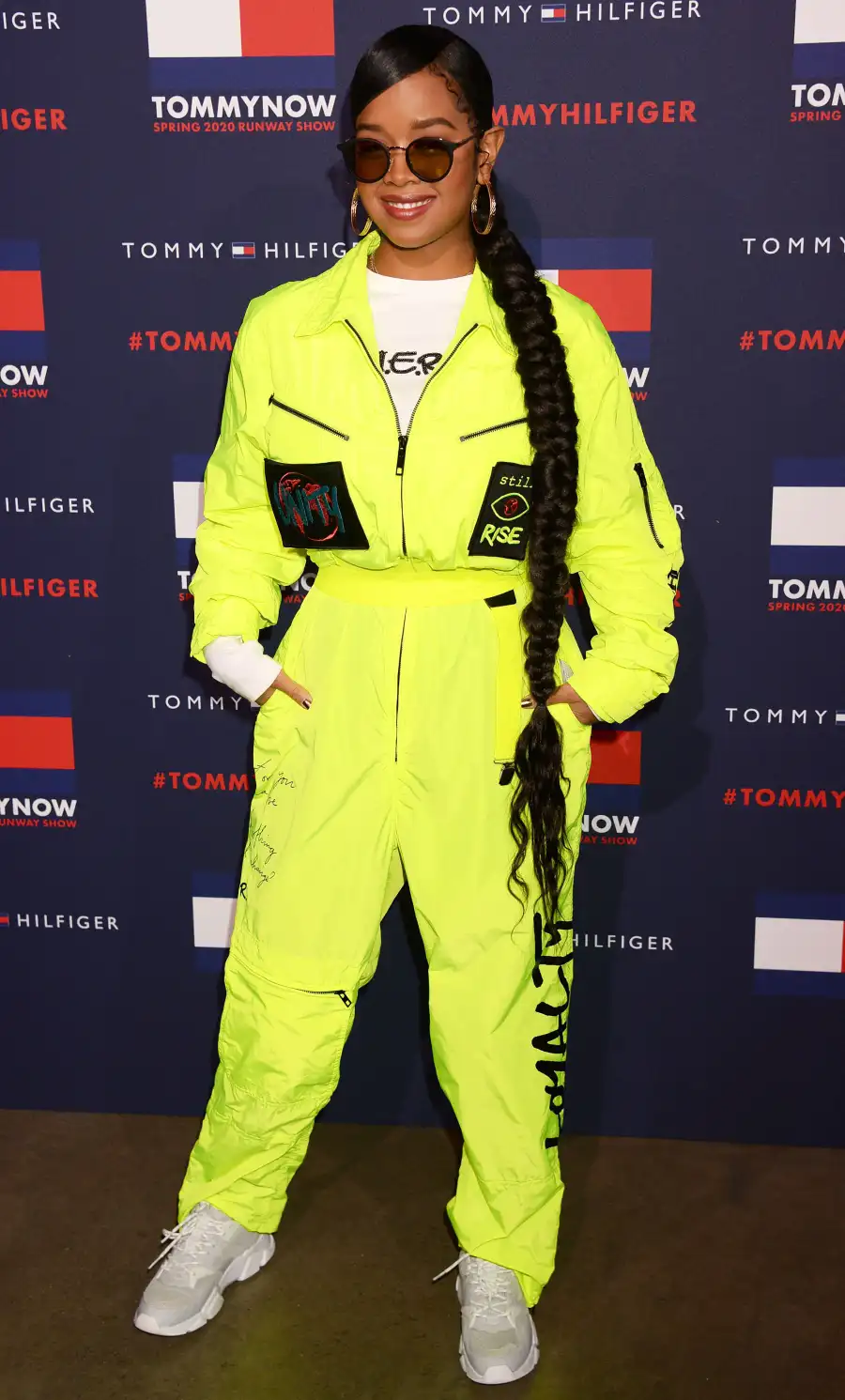 Celebs at London Fashion Week - H.E.R.