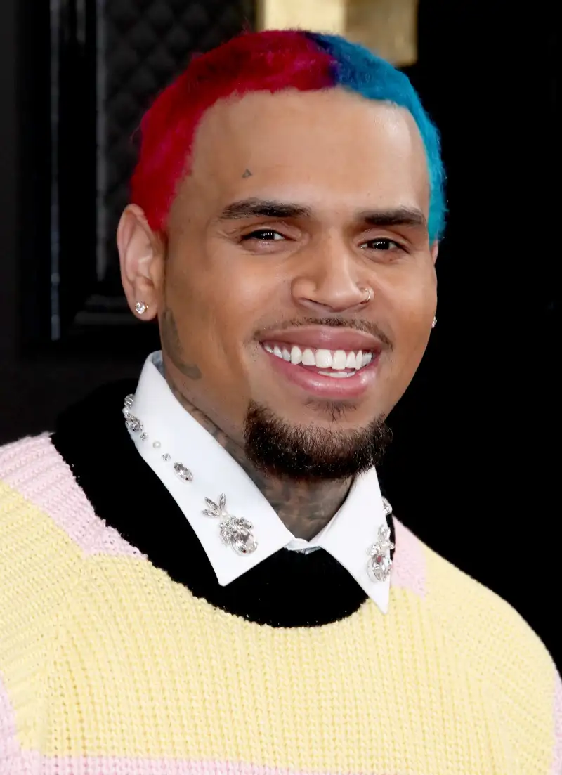 Chris Brown Air Jordan Face Tattoo