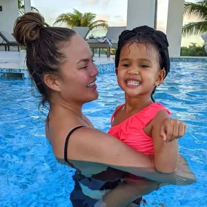 Chrissy Teigen Shares Adorable Video of Luna Getting Her First Haircut