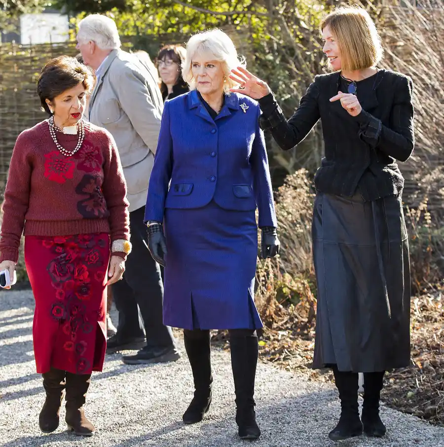 Duchess Camilla Royal Blue Coat February 6, 2020