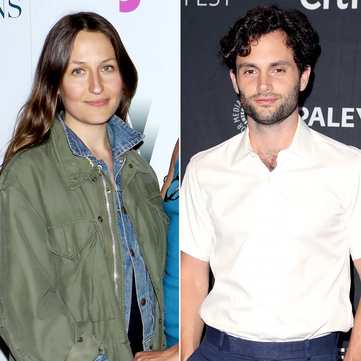 Domino Kirke Penn Badgley expecting 2