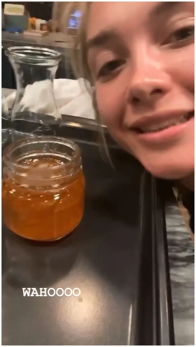 Florence Pugh Makes Marmalade on Instagram