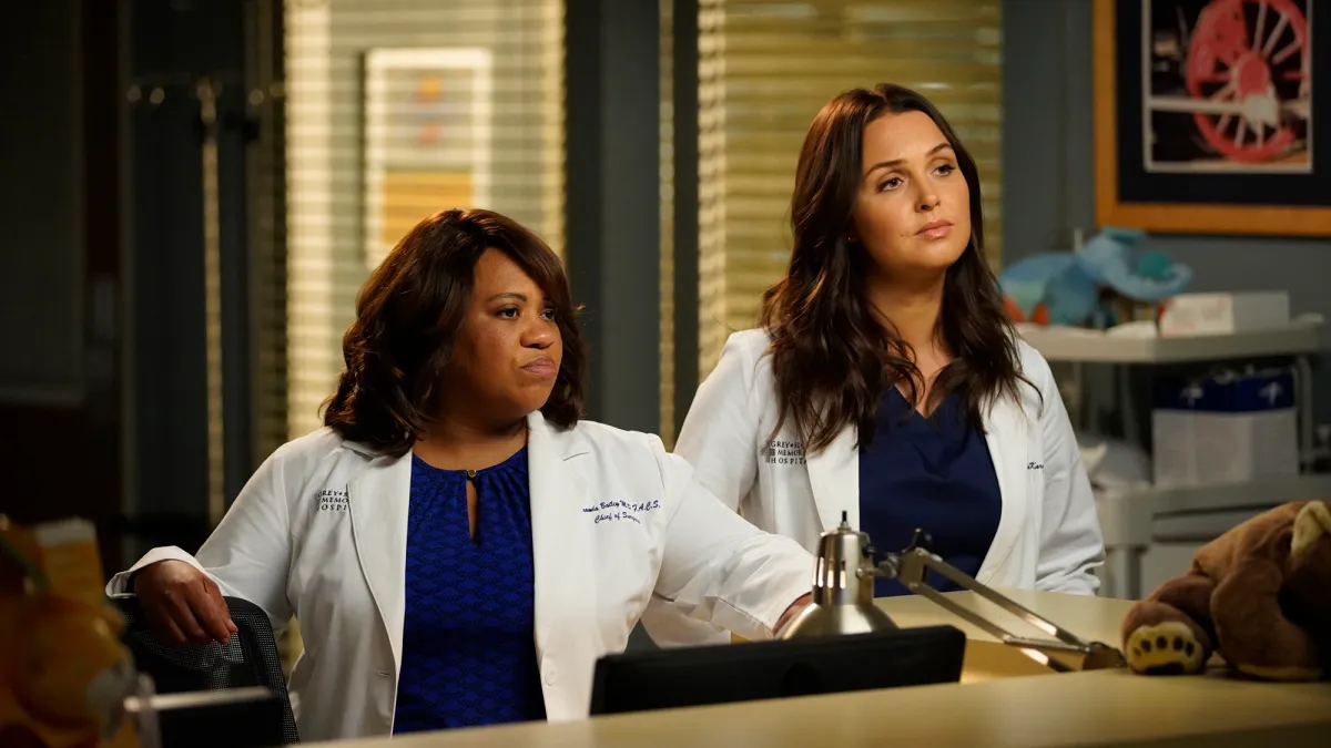 Greys Anatomy Chandra Wilson Camilla Luddington