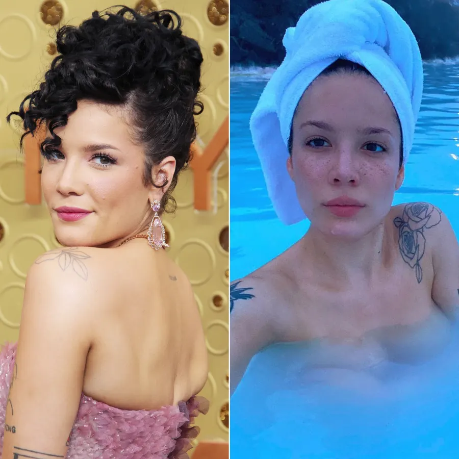 Halsey Makeup-Free Instagram