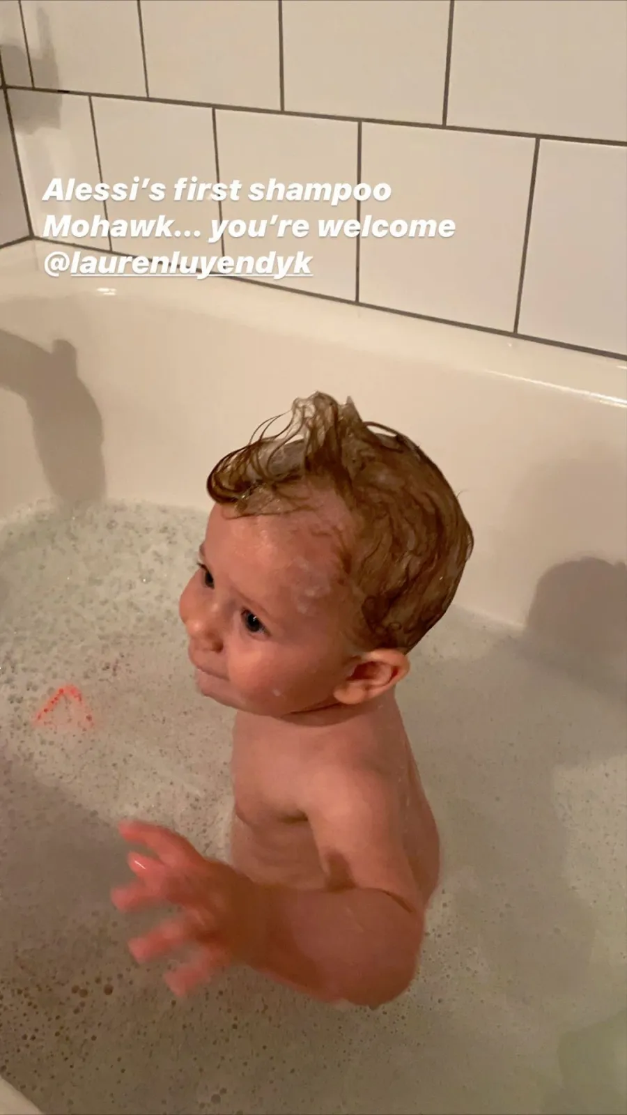 How’s My Hair Arie Luyendyk Jr. and Lauren Burnham’s Daughter