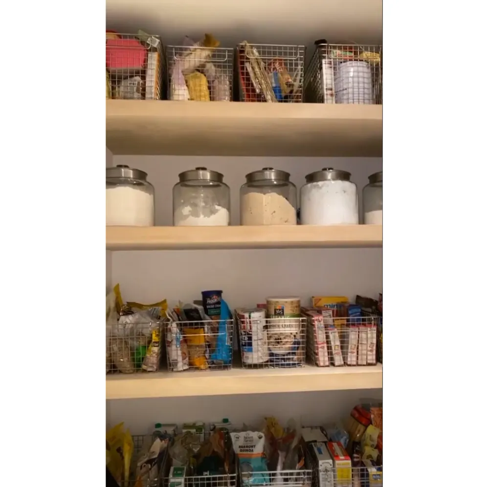 Inside-Kim-Karashian-kitchen-fridge-pantry