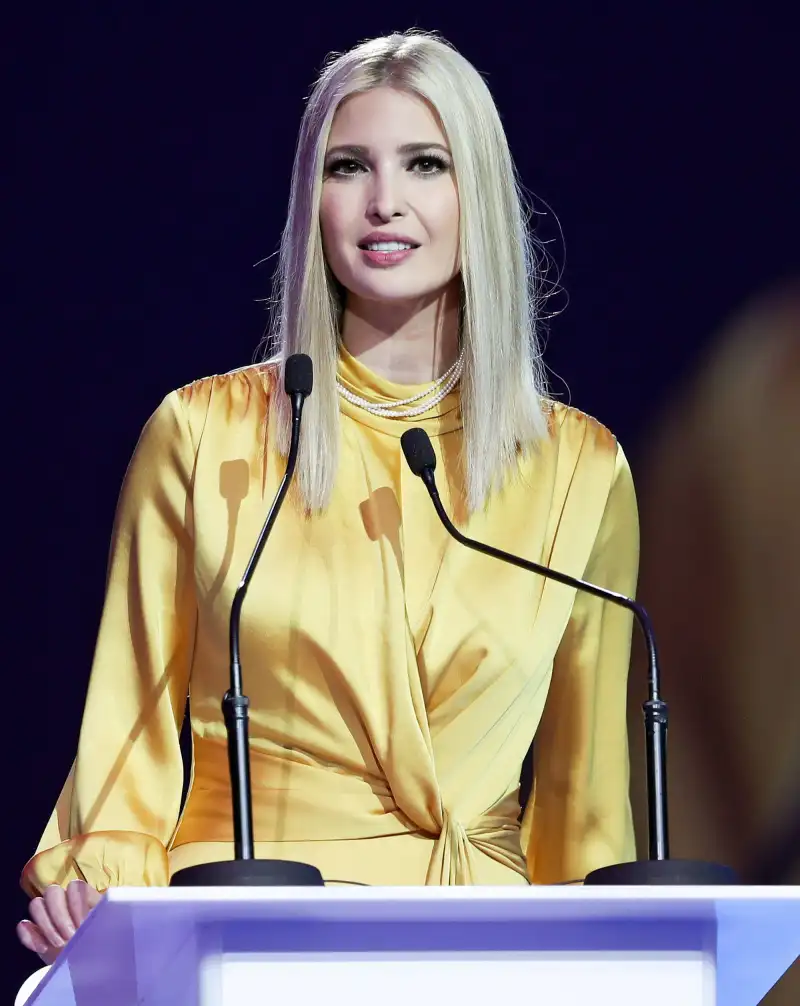 Ivanka Trump Silk Dress February 16, 2020
