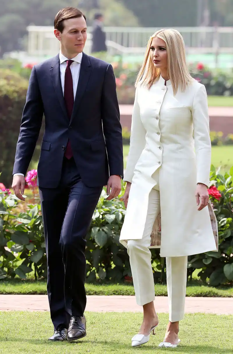 Ivanka Trump Silk Sherwani February 25, 2020