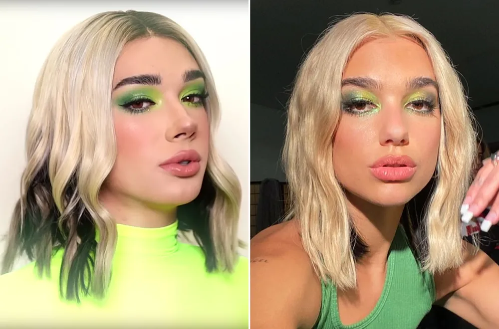 James Charles Transforms Into Dua Lipa