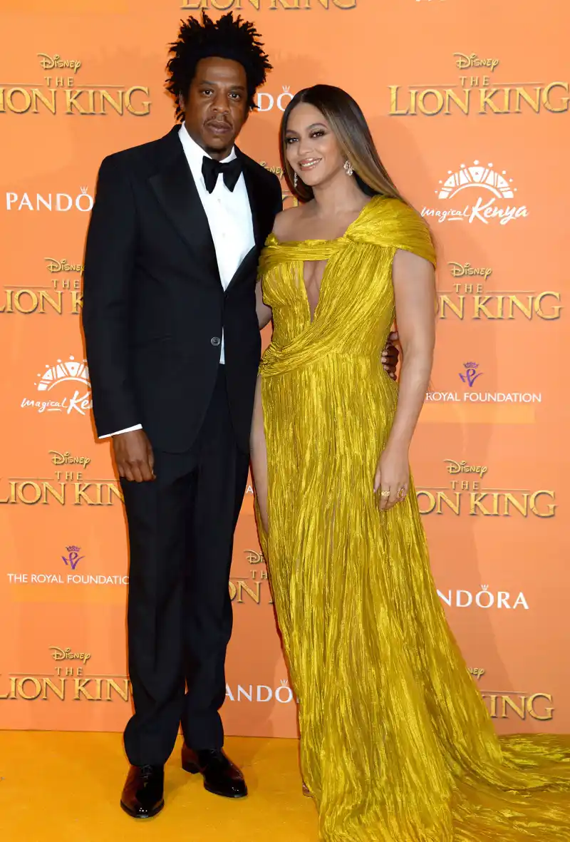 Jay Z and Beyonce Knowles Lion King-Super-Bowl-LIV Stay Seated National Anthem