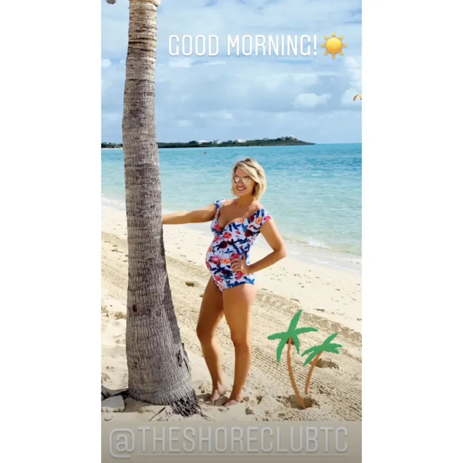 Jenna Cooper baby bump