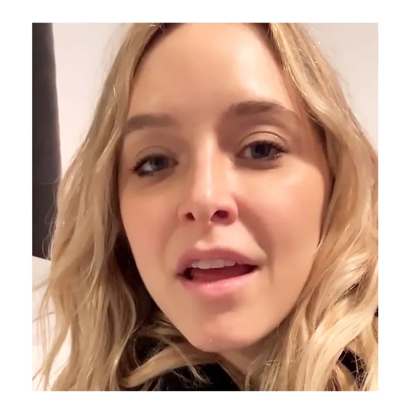 Jenny Mollen Gold Bond Challenge