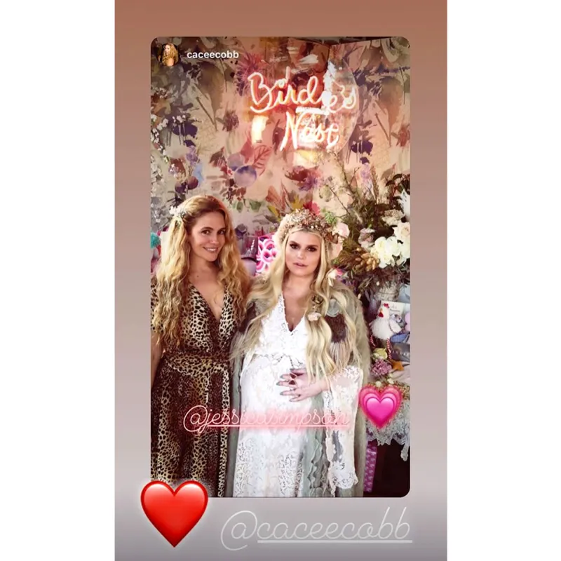 Jessica Simpson CaCee Cobb Friendship Through Years