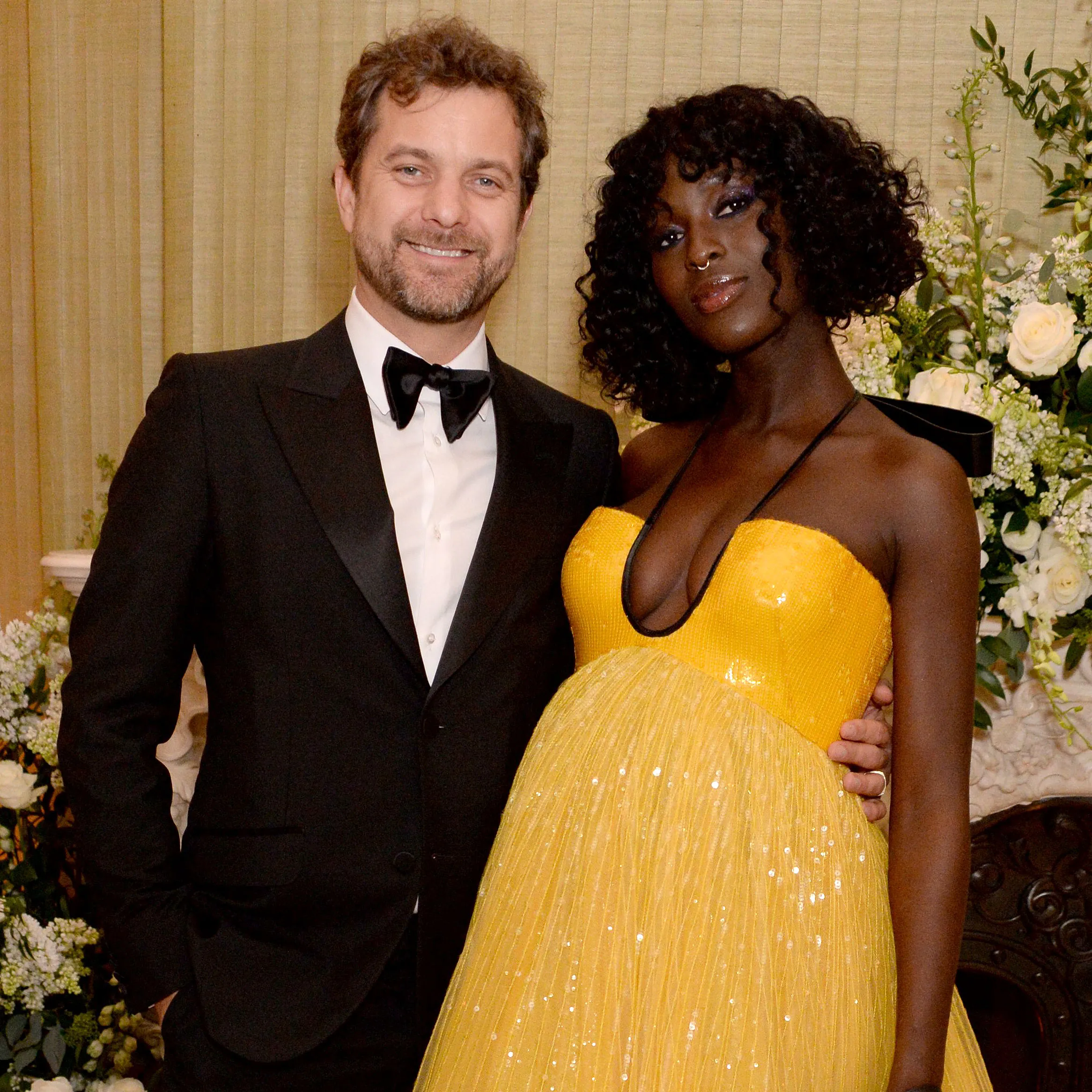 Jodie Turner-Smith Gushes Over ‘Baby Daddy’ Joshua Jackson as He Rubs Her Bare Belly