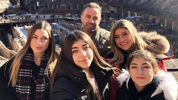 Joe Giudice Shares Video of Himself Eating Sushi With His Daughters