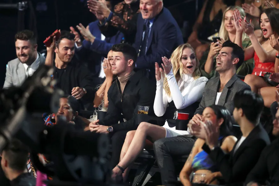 Joe Jonas and Sophie Turner A Timeline of Their Romance-Aug 2019 MTV Video Music Awards