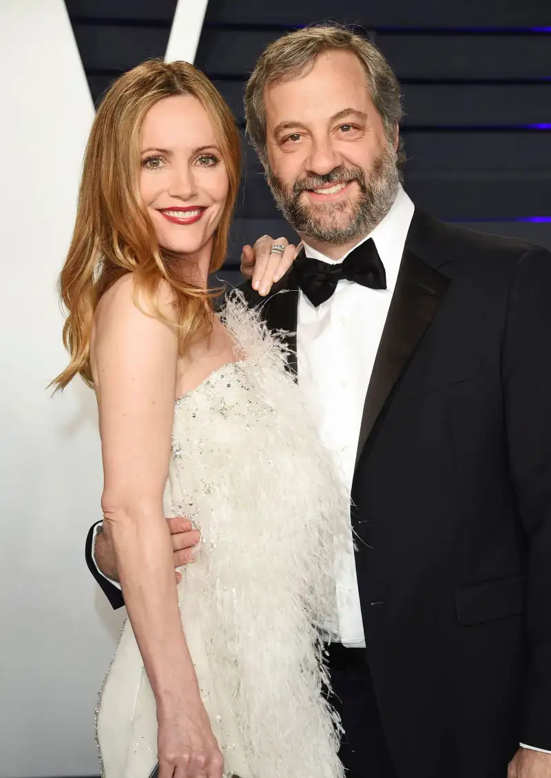 Leslie Mann and Judd Apatow