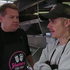 Justin-Bieber-and-James-Corden-Open-Their-‘Yummy’-Food-Truck