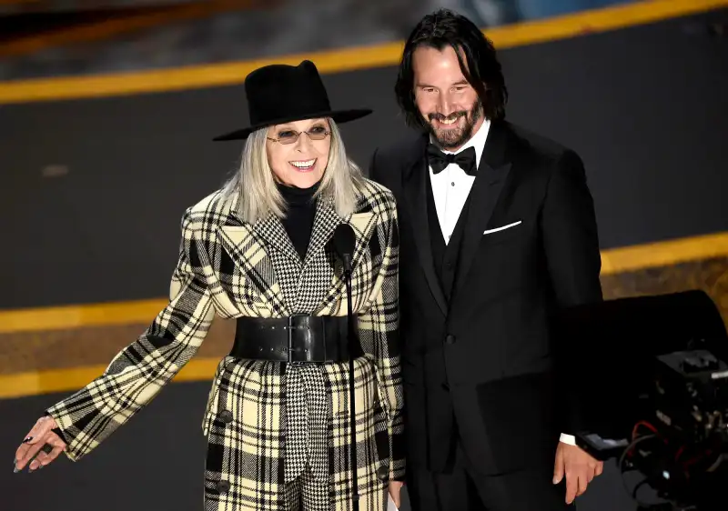 Keanu and Diane Keaton Have ‘Something’s Gotta Give’ Reunion