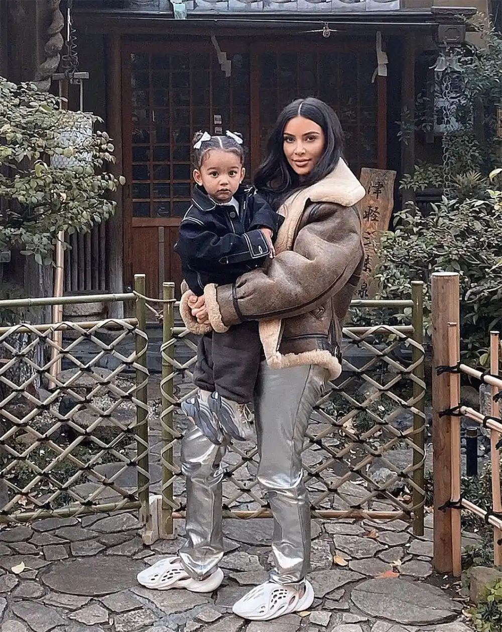 Kim Kardashian On Chicago West's High Chair Fall