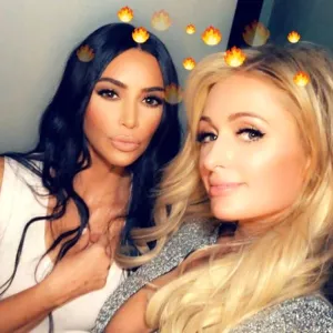 Kim Kardashian Posts Epic Throwback Pics Honor of Paris Hilton Birthday