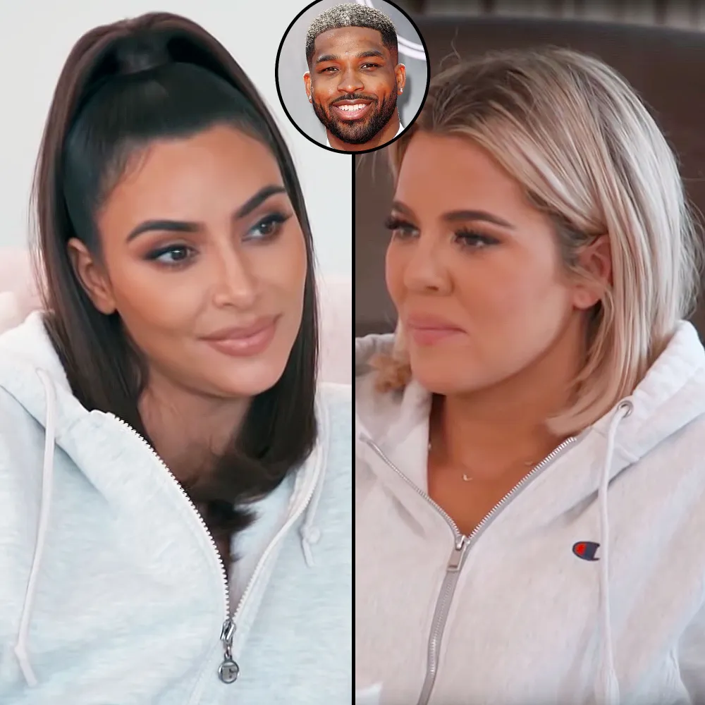 Kim Kardashian Tells Khlo&eacute; Kardashian She Was Standing and Cheering for Tristan Thompson During His Game