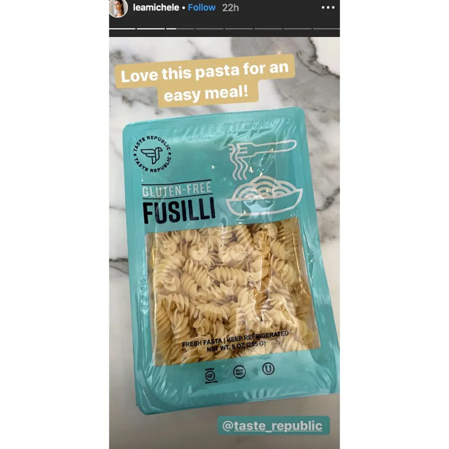 Peeking Inside Lea Michele Reveals Healthy Foods Her Fridge