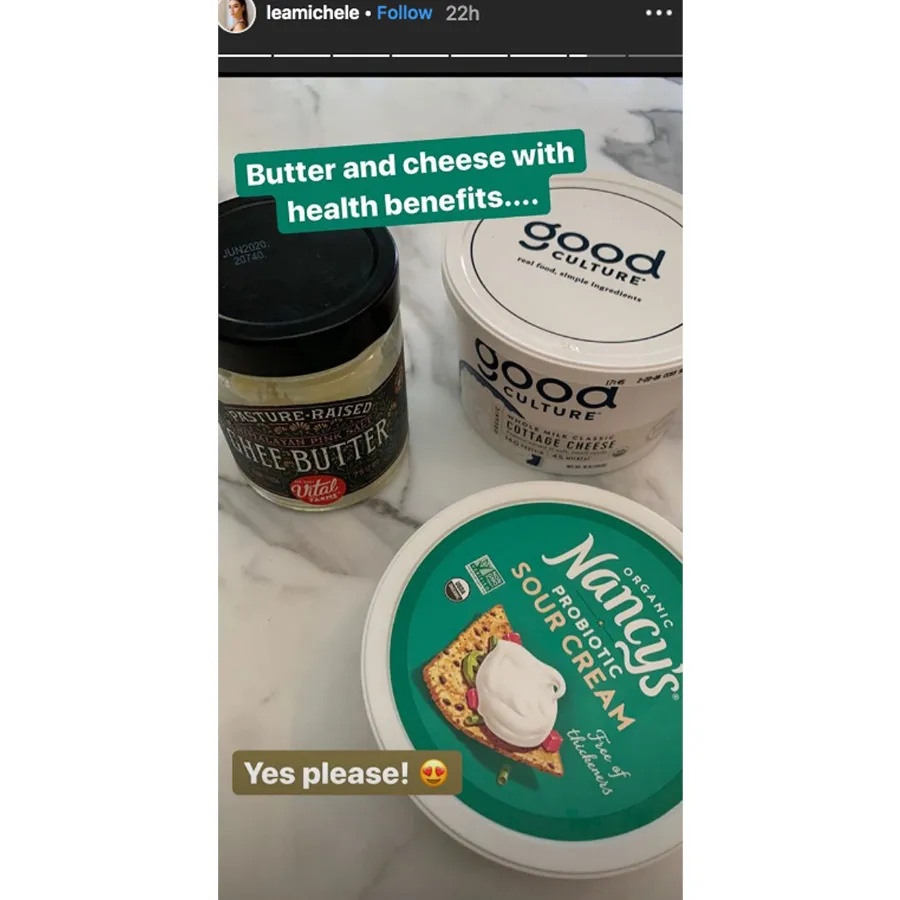 Peeking Inside Lea Michele Reveals Healthy Foods Her Fridge