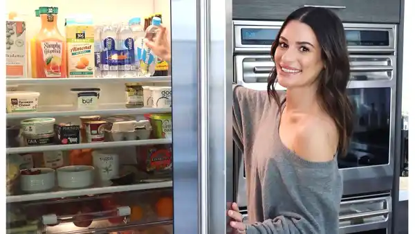 Peeking Inside Lea Michele Reveals Healthy Foods Her Fridge