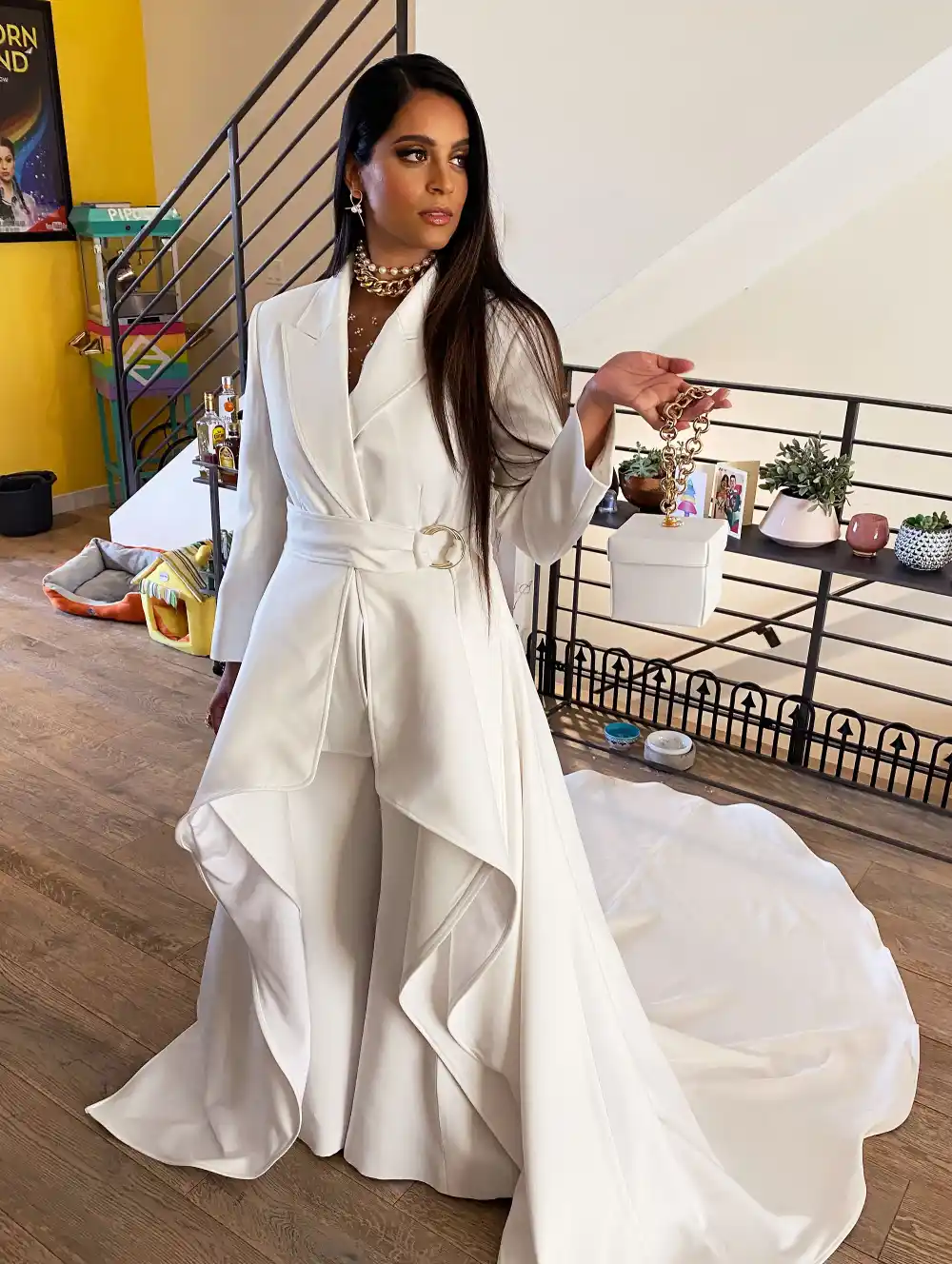 Lilly Singh Oscars 2020 Look BTS