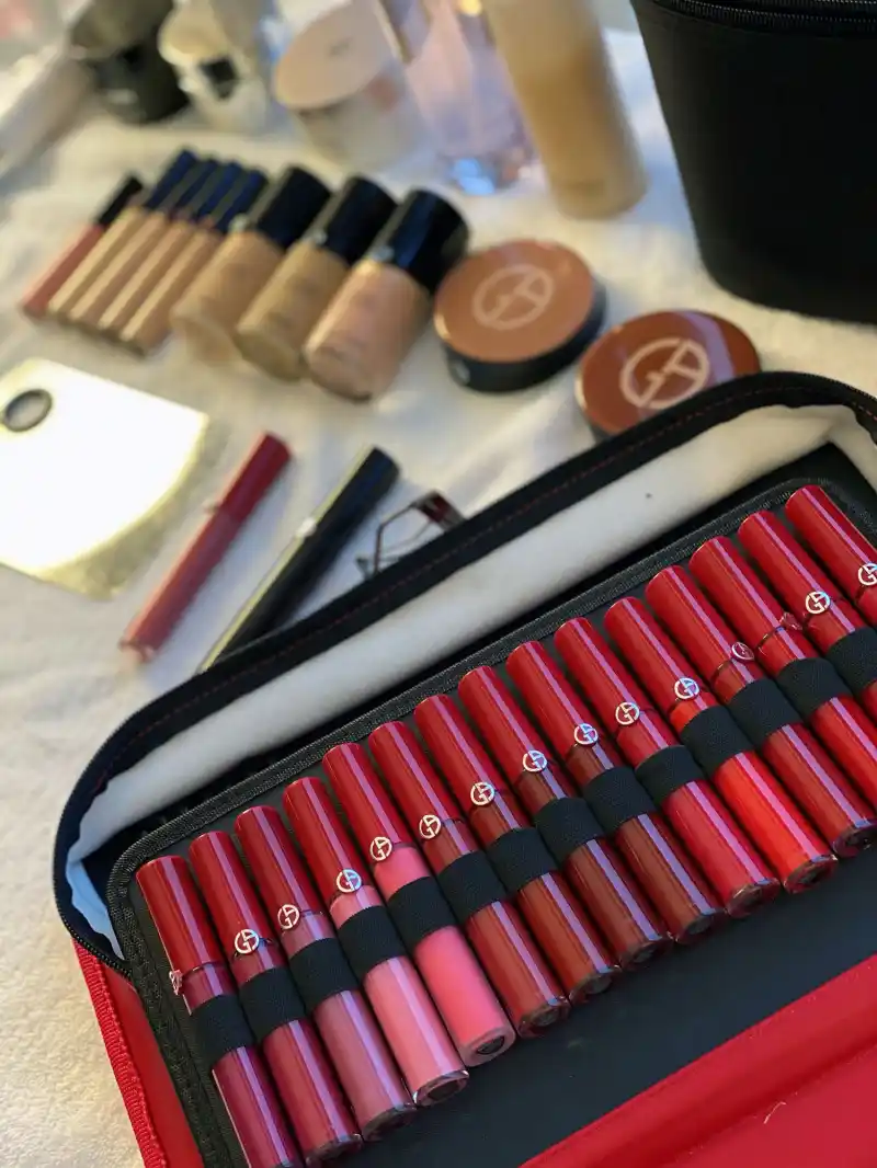 Lily Aldridge Oscars 2020 Look BTS