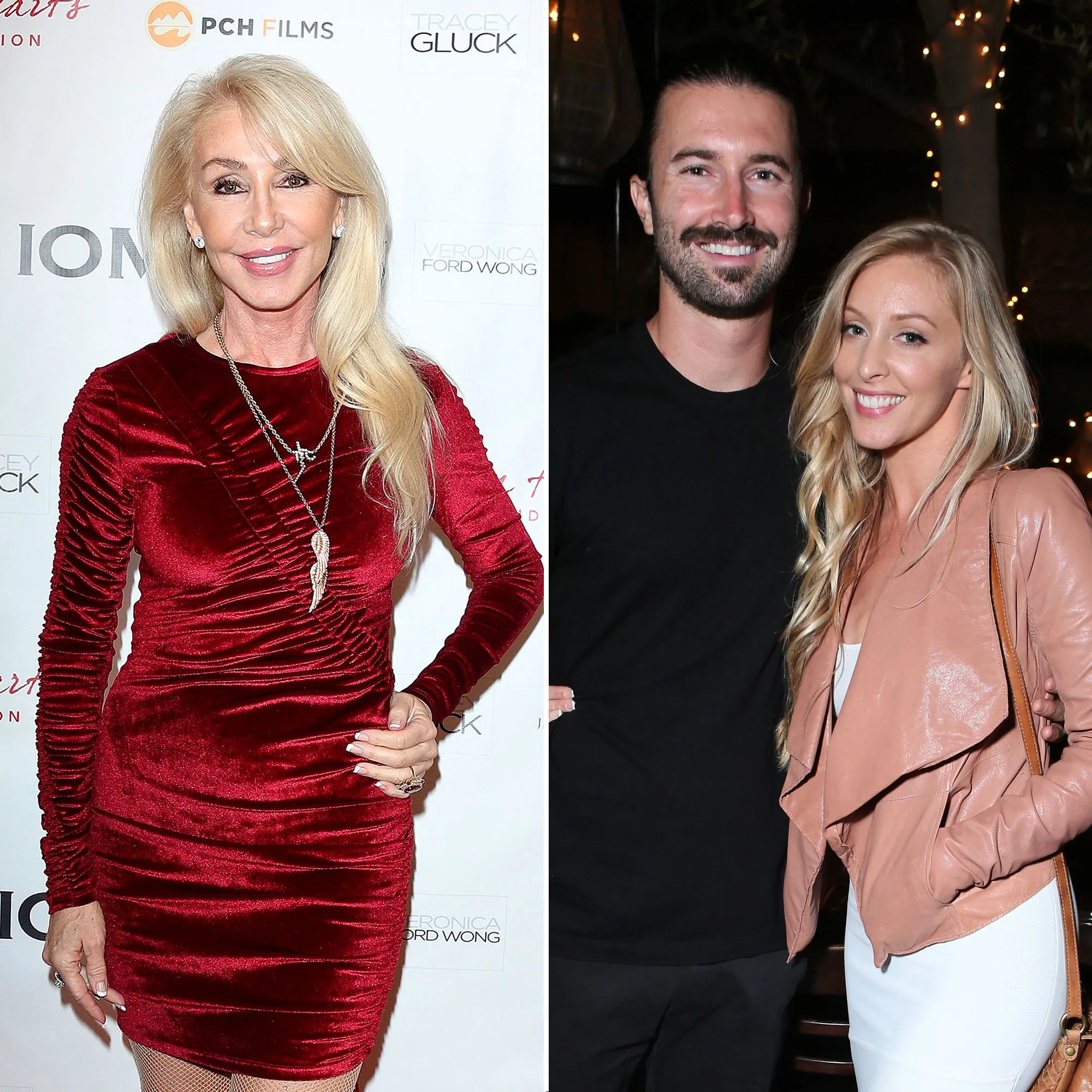 Linda Thompson Brandon Jenner and Ex Leah Felder Are Very Friendly