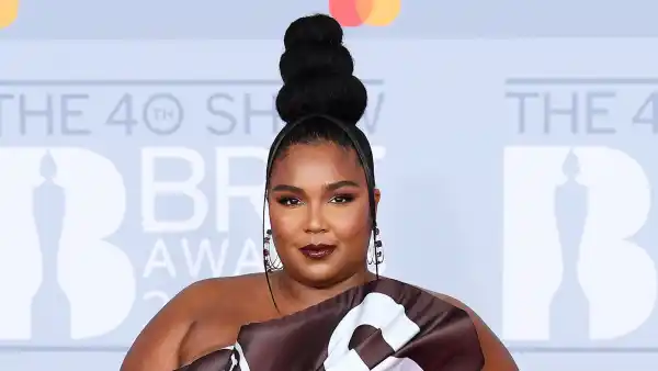Lizzo Wears Hershey Bar Dress to the 2020 Brit Awards