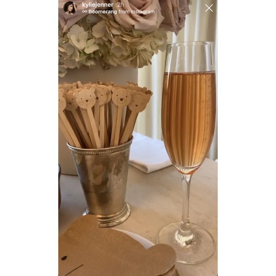 Malika Haqq Baby Shower food