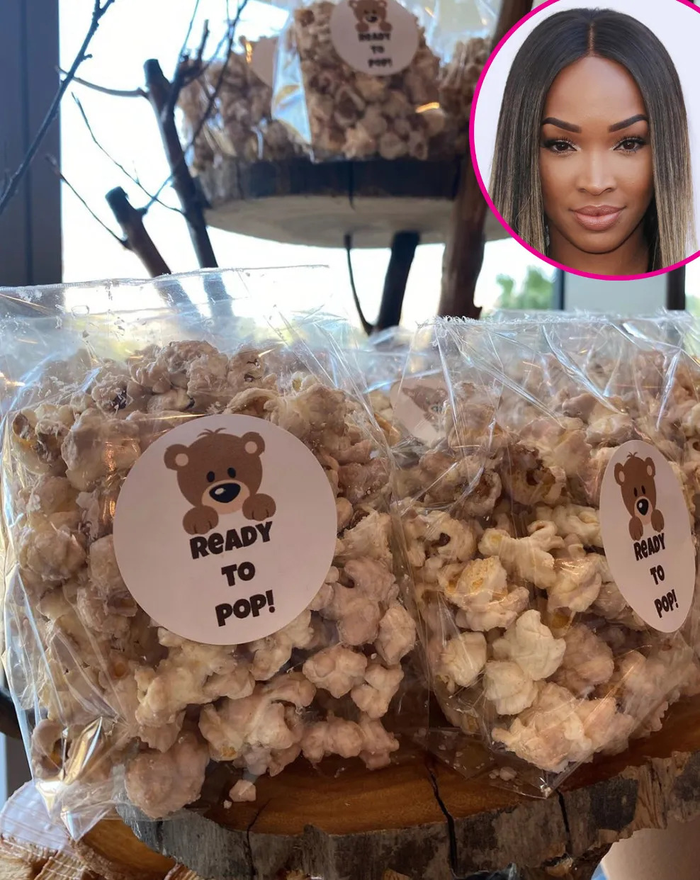 Malika Haqq baby shower treats