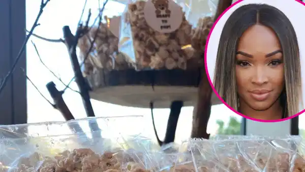 Malika Haqq baby shower treats