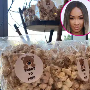 Malika Haqq baby shower treats