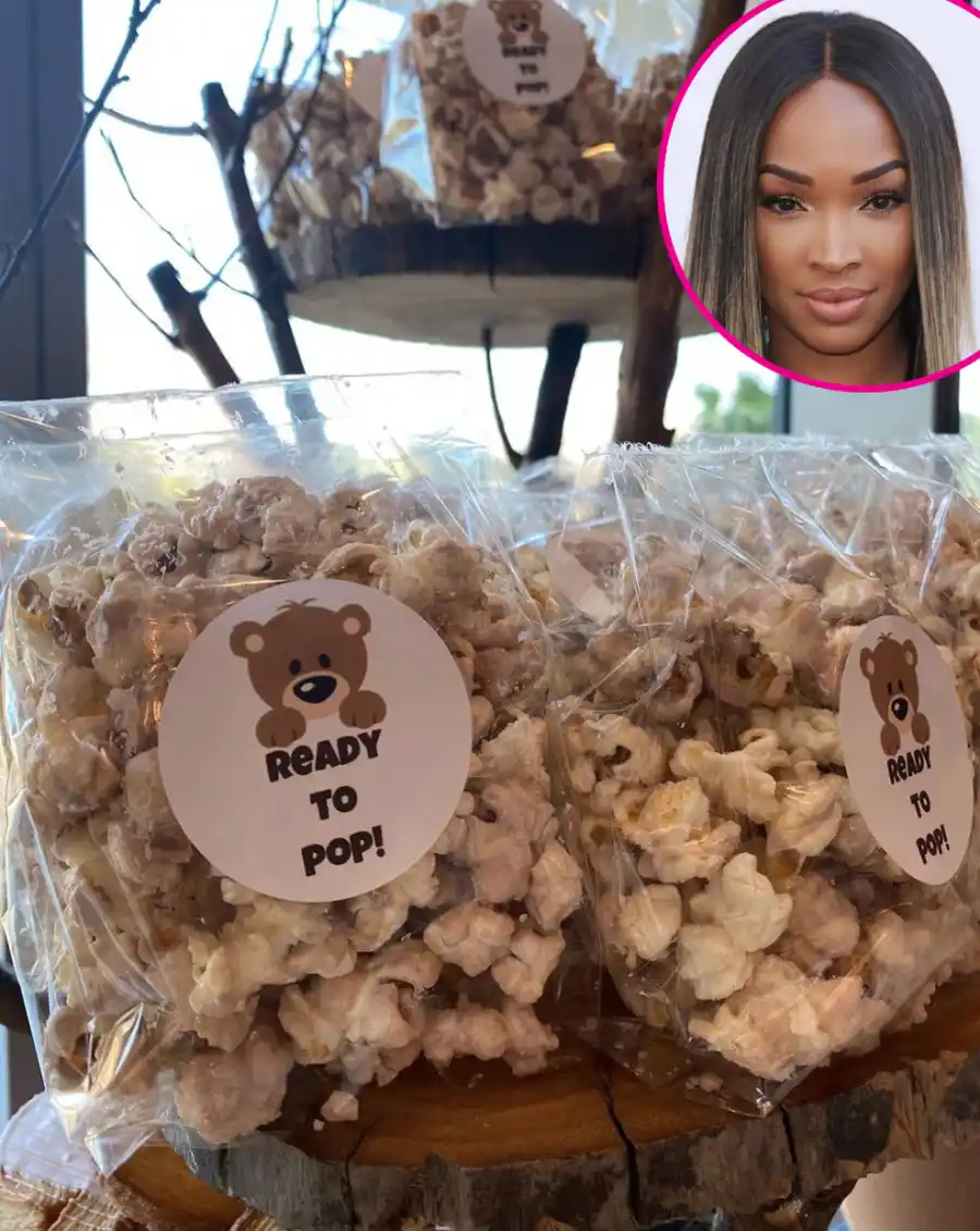 Malika Haqq baby shower treats