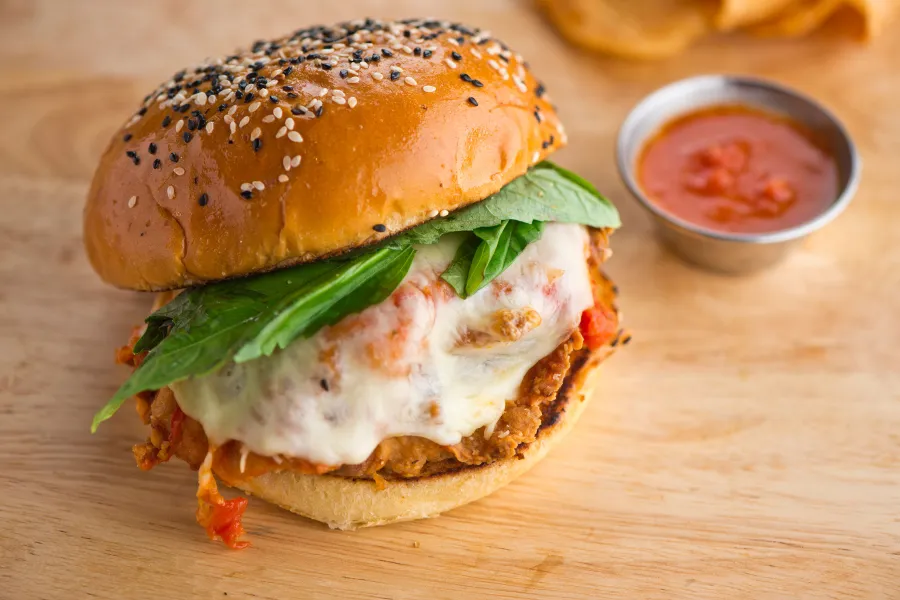 McDonald's Australia Chicken Parm Sandwich