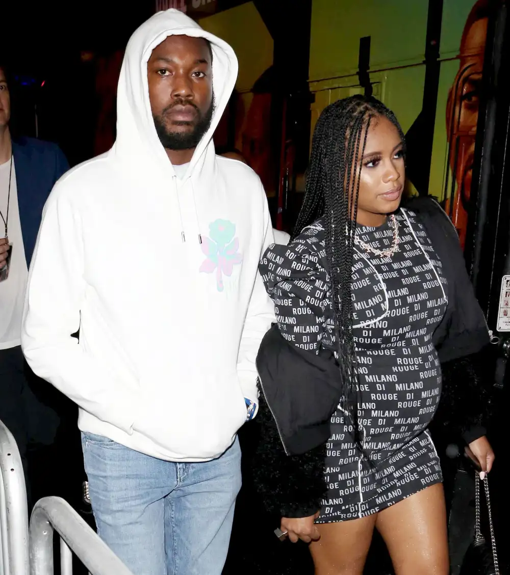Meek Mills Says Girlfriend Milan Harris Is Pregnant in Since Deleted Tweet