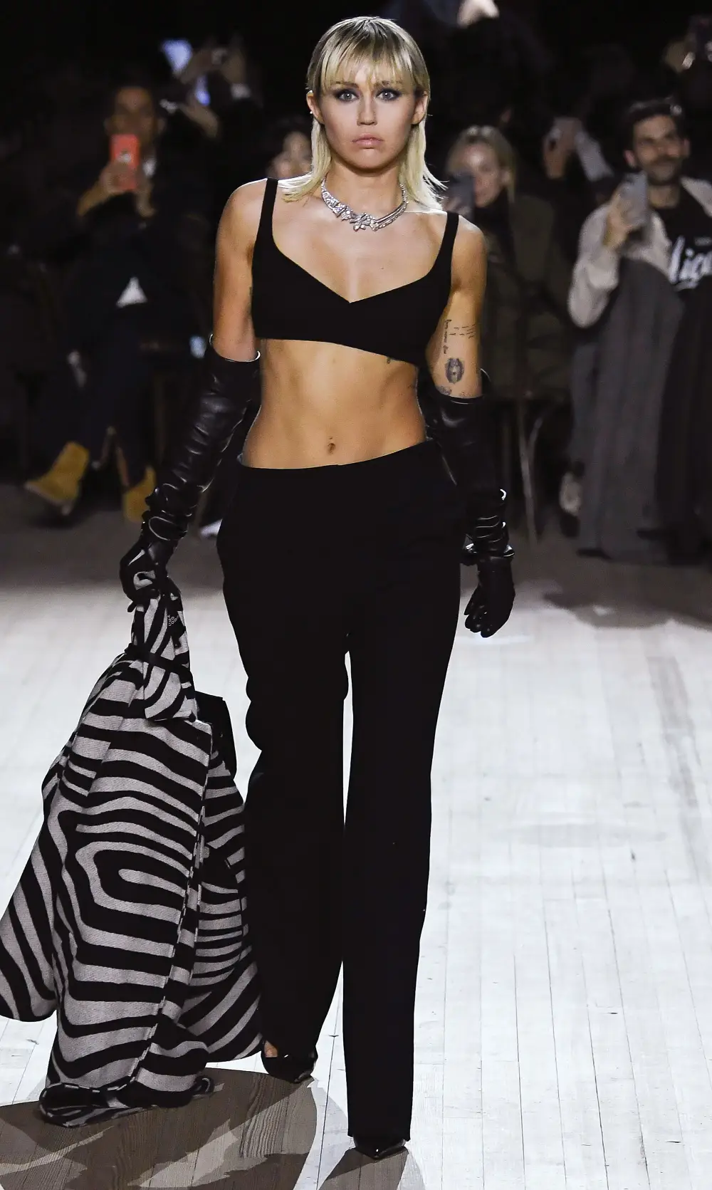 Miley Cyrus Walks the Runway at Marc Jacobs Show