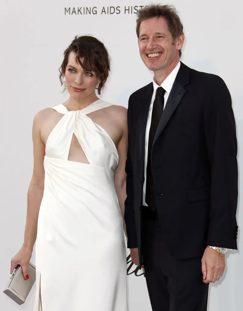 Milla Jovovich and Paul W. S. Anderson Rainbow Babies