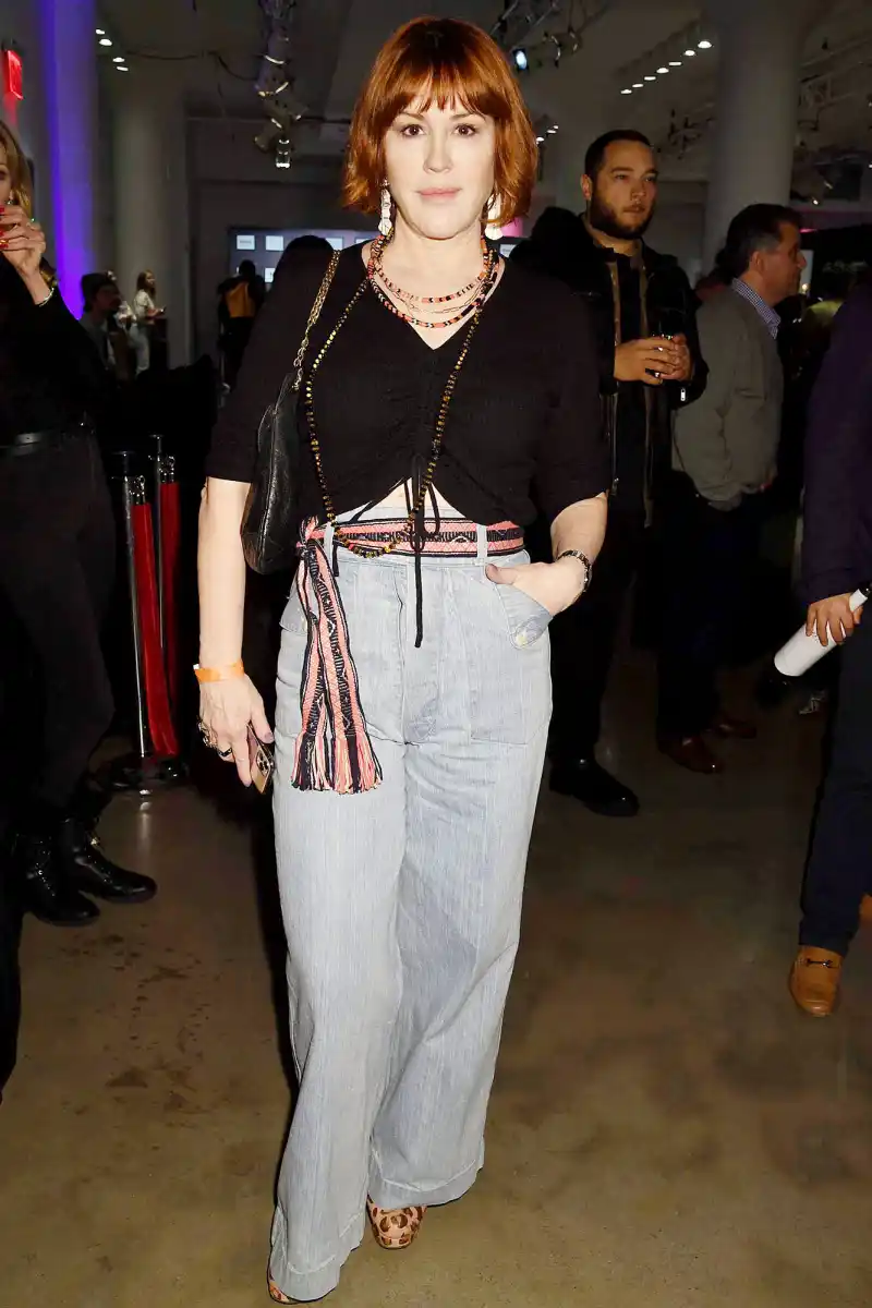 Molly Ringwald at the Just Drew fashion show