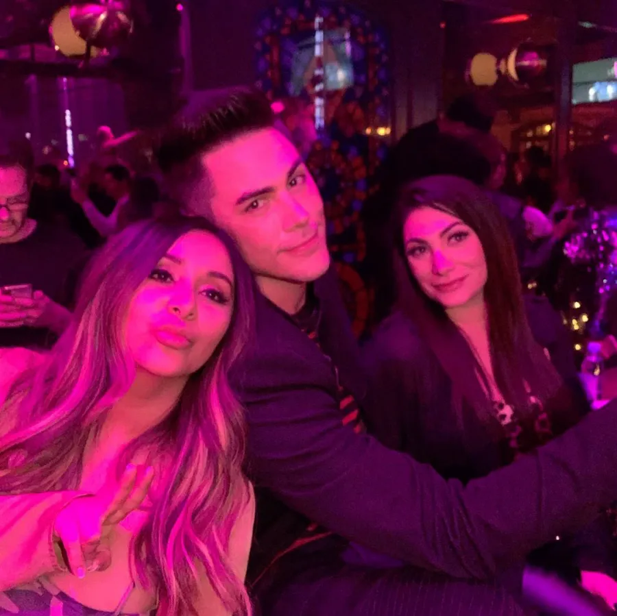Nicole ‘Snooki’ Polizzi and Deena Cortese Tom Sandoval Celebs at Tom Tom