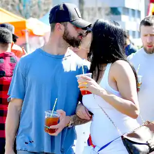 Nikki Bella Kisses Fiance Artem Chigvintsev While Showing Off Baby Bump